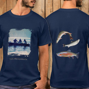 Erinnerung an das Angeln - Foto mit individuellem  T-Shirt