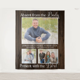 Erinnerung an das christliche Gedenkfest zum Foto Wandteppich