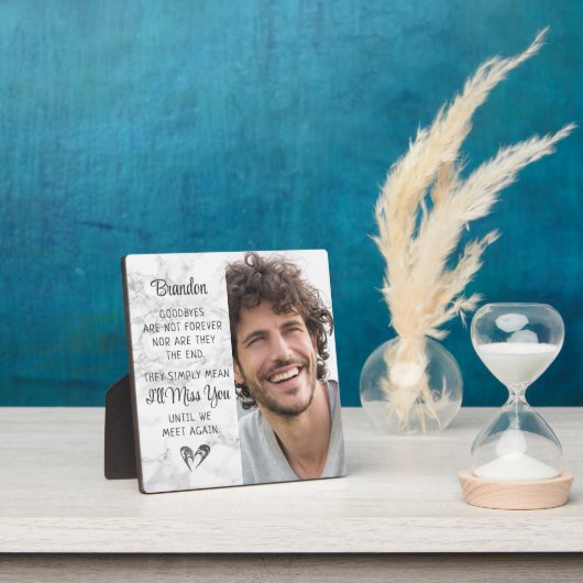 Erinnerung an das Foto für das Zitat von Memorial Fotoplatte (InSitu)