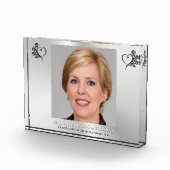 Erinnerung an das Geliebte, Herz und Rose, Foto (Rechts)