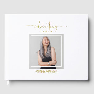 Erinnerung an das Kalligraphische Foto Gästebuch