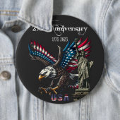 Erinnerung an den 250. Jahrestag der USA Button (Beispiel)
