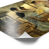 Erinnerung an den Ball an Bord Fotodruck (Ecke)