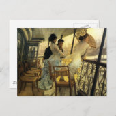 Erinnerung an den Ball an Bord Postkarte (Vorne/Hinten)