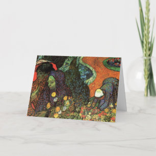 Erinnerung an den Garten in Etten von Vincent van Karte