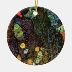 Erinnerung an den Garten in Etten von Vincent van  Keramikornament