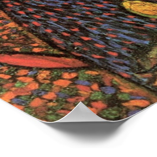 Erinnerung an den Garten in Etten von Vincent van Poster (Ecke)