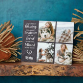 Erinnerung an den Haustier-Hund-Gedächtnis Fotoplatte (Seite)