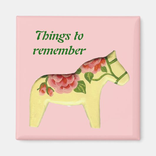 Erinnerung an den Magneten Magnet (Vorne)