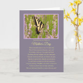 Erinnerung an den Muttertag Karte (Gelbe Blume)