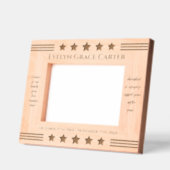 Erinnerung an den personalisierten Individuelle Na Geätzte Rahmen (Links)