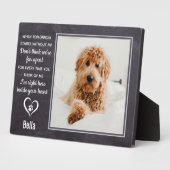Erinnerung an den Pet-Memorial Pet-Loss Fotoplatte (Seite)