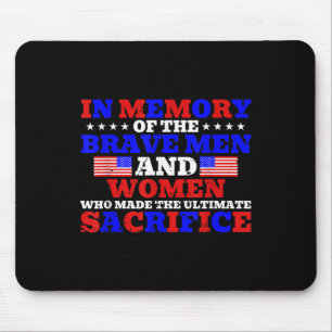 Erinnerung an den tapferen Mann und das Märchen de Mousepad