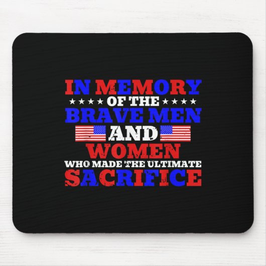 Erinnerung an den tapferen Mann und das Märchen de Mousepad (Vorne)