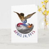 Erinnerung an den Völkermord an Armenien Karte (Gelbe Blume)