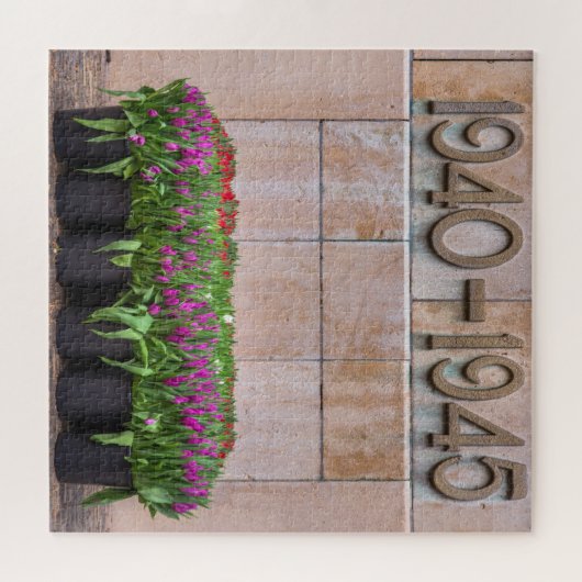 Erinnerung an den Zweiten Weltkrieg Puzzle (Horizontal)