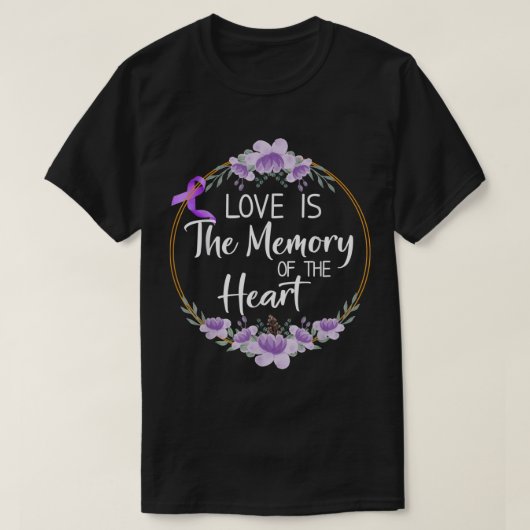Erinnerung an die Alzheimer-Bewusstseinsbildung Li T-Shirt (Design vorne)
