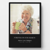 Erinnerung an die Gedächtnisfamilie Bewahren Beile Fotoplatte (Vorderseite)