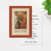 Erinnerung an die Heilige Karte Jesus Erste Heilig (Schreibtisch)