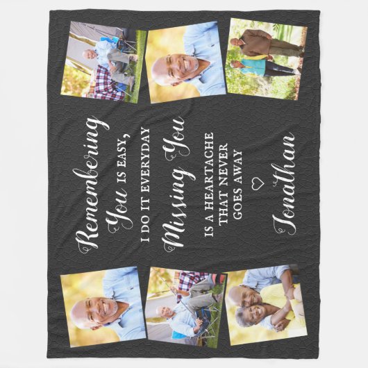 Erinnerung an die Imitate mit benutzerdefinierten Fleecedecke (Vorderseite)