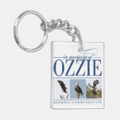 Erinnerung an die Ozzie-Schlüsselkette (DoubleSide Schlüsselanhänger (Vorderseite links)