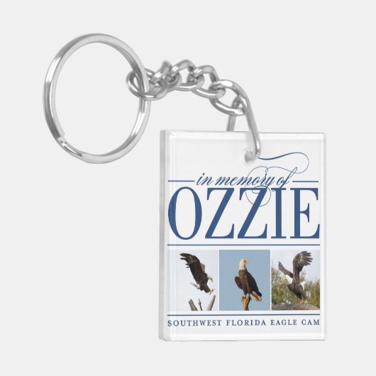 Erinnerung an die Ozzie-Schlüsselkette (DoubleSide Schlüsselanhänger (Vorderseite links)