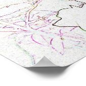 Erinnerung an die Rose Poster (Ecke)