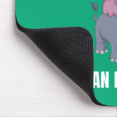 Erinnerung an ein Elefant-Alternativdesign Mousepad (Ecke)