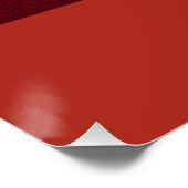 Erinnerung an eine Rose Poster (Ecke)