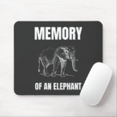 Erinnerung an einen Elefanten Mousepad (Mit Mouse)