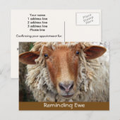 Erinnerung an Ewe: Erinnerung-Karten Ankündigungspostkarte (Vorne/Hinten)