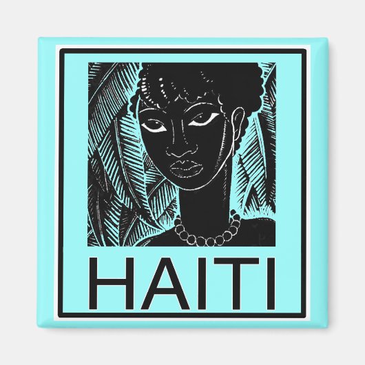 Erinnerung an Haiti Magnet (Vorne)