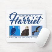 Erinnerung an Harriet SWFL Eagle Cam Mouse Pad Mousepad (Mit Mouse)