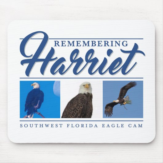 Erinnerung an Harriet SWFL Eagle Cam Mouse Pad Mousepad (Vorne)