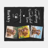 Erinnerung an Hundelokassetten im Foto Custom 3 Fleecedecke (Vorderseite (Horizontal))