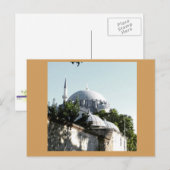Erinnerung an Istanbul, Soleymaniye Moschee 2 Postkarte (Vorne/Hinten)