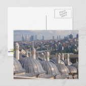 Erinnerung an Istanbul, Soleymaniye-Moschee Postkarte (Vorne/Hinten)