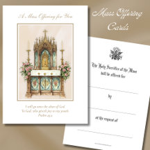 Erinnerung an katholische Massen, die Absichten bi