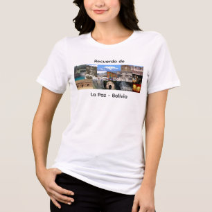 Erinnerung an La Paz Bolivien Tri-Blend Shirt