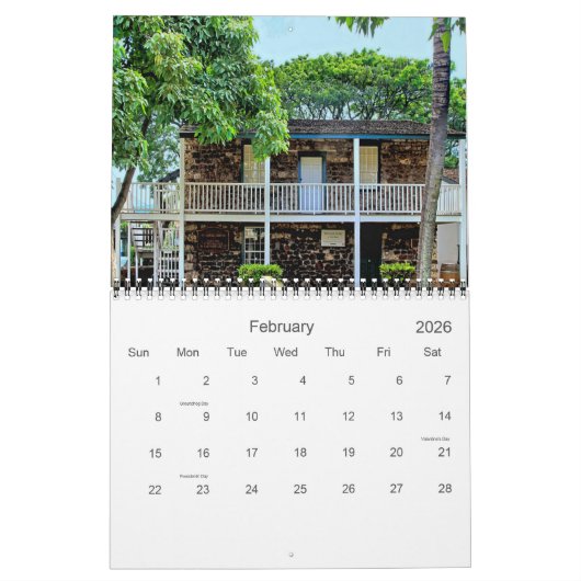 Erinnerung an Lahaina Kalender (Feb 2026)