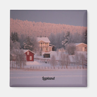 Erinnerung an Lappland Magnet