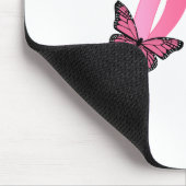 Erinnerung an meine Nichte - Brustkrebs-Bewusstsei Mousepad (Ecke)