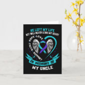 Erinnerung an meine Onkel Karte (Gelbe Blume)