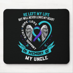 Erinnerung an meine Onkel-Selbstmordwarenen Mousepad