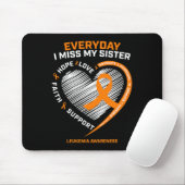 Erinnerung an meine Schwester Leukemia Awaren Mousepad (Mit Mouse)