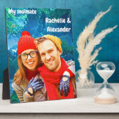 Erinnerung an meinen Partner Fotoplatte (Seite)