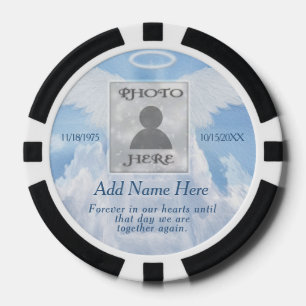 Erinnerung an Memory Pocket Foto Pokerchips