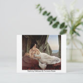 Erinnerung an Odalisque von Francesco Hayez Postkarte (Stehend Vorderseite)