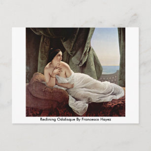 Erinnerung an Odalisque von Francesco Hayez Postkarte