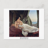 Erinnerung an Odalisque von Hayez Francesco Postkarte (Vorderseite)